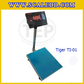เครื่องชั่งน้ำหนักดิจิตอล พิกัด30kg ความละเอียด 2g ยี่ห้อ TIGER รุ่น TI-01 ขนาดแท่นชั่ง40*50cm (เครื่องชั่งผ่านตรวจรับรองจากสำนักชั่งตวงวัด)