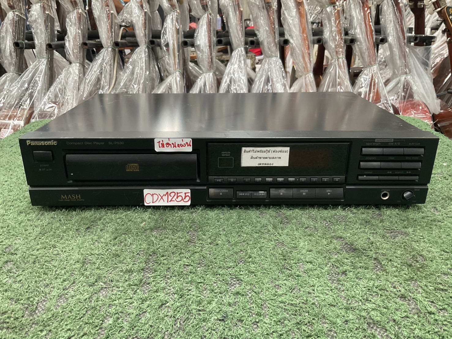 เครื่องเล่น CD - Panasonic : SL-PS30 สินค้าไม่พร้อมใช้(ต้องซ่อม)