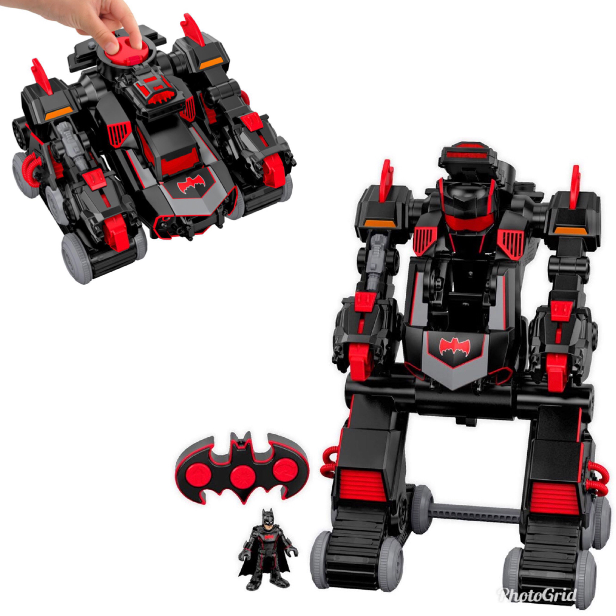 Fisher-Price Imaginext DC Super Friends, R/C Transforming Batbot