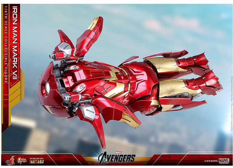 HOTTOYS - The Avengers – Iron Man Mark VII (Diecast)
