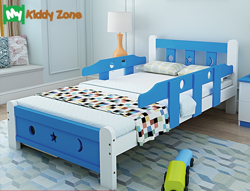 TP21003(WDK3) เตียงนอนไม้ เด็กโต เตียงเดี่ยวสำหรับเด็ก สีเบจ