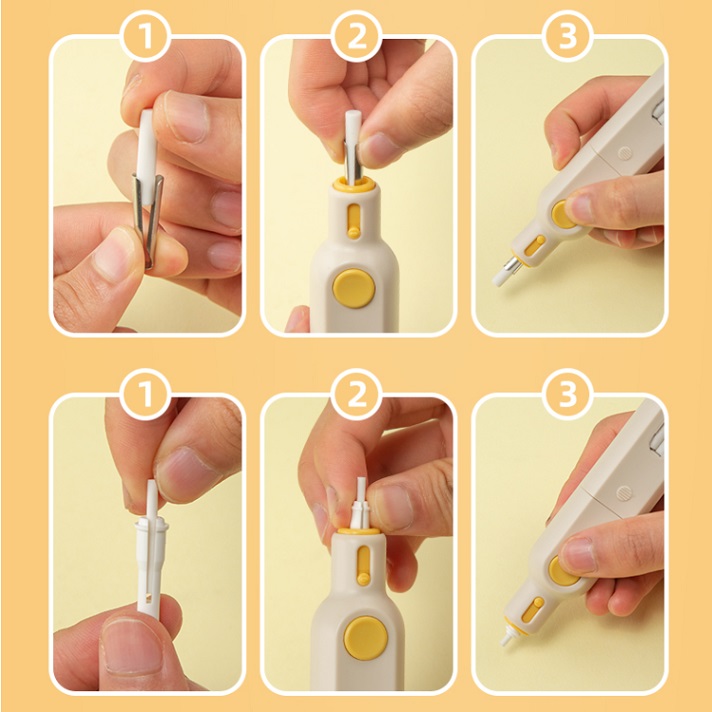 ยางลบแบตเตอรี่ Seikai USB Charge