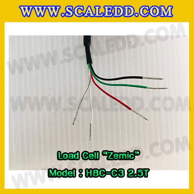 โหลดเซลล์ (Load cell) ZEMIC H8C-C3 Shear beam Alloy steel รองรับเครื่องชั่งน้ำหนัก 2.5ตัน , 5 ตัน