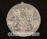 พิมพ์วุ้นลาย-กระต่ายคู่ชมจันทร์ 016-WON-08 Jelly Rabbit-couple Mold. 016-WON-08