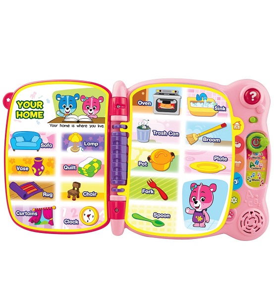 หนังสือ VTech Touch & Teach Word Book Pink