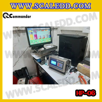 หัวอ่านเครื่องชั่งรถบรรทุก INDICATOR Commandor HP-06 จอแสดงน้ำหนักเครื่องชั่งรถบรรทุก Truck Scale ยี่ห้อ Commandor รุ่น HP-06
