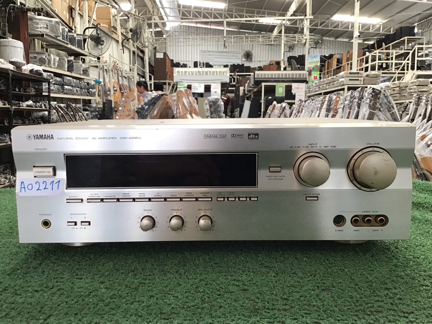 เครื่องขยายเสียง YAMAHA : DSP-A595a