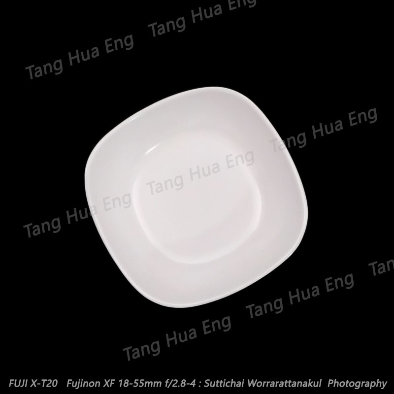 ถ้วยน้ำจิ้มสี่เหลี่ยม 3 นิ้ว 776-2.75 ตราซุปเปอร์แวร์ สีครีมขาว