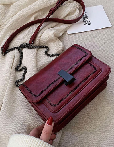 สินค้าพรีออเดอร์ กระเป๋าแฟชั่นสวยหรู มี 4 สี รหัส PO-BAG-002