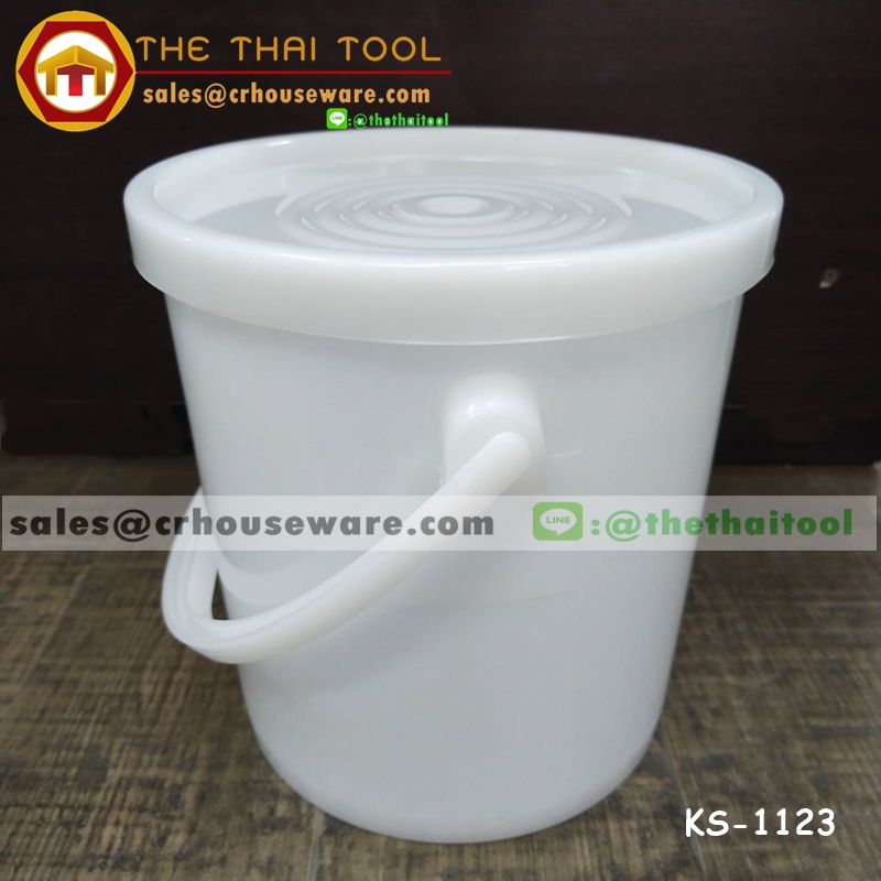 ถังบรรจุอาหาร 8 ลิตร รหัส : KS-1123 Food container 8 liters. Code : KS-1123, ถังเคลื่อนย้ายอาหารฟู้ดเกรด