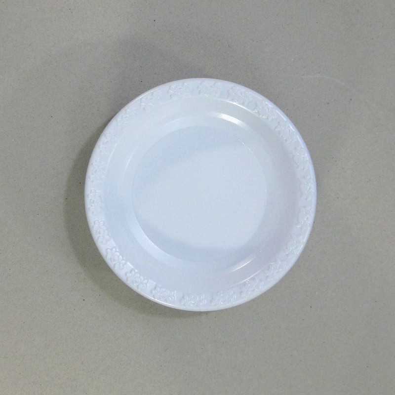 จานพลาสติกขาว 7" ( 50 ใบ )