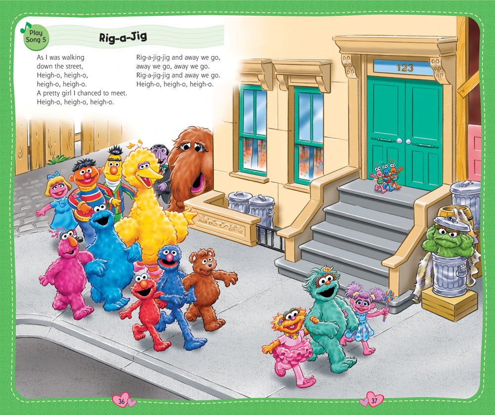 Sesame Music Player Storybook