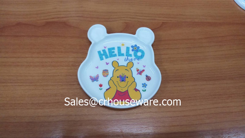 จานรองแก้ว ลายPooh Birds PB-6249-4,saucer