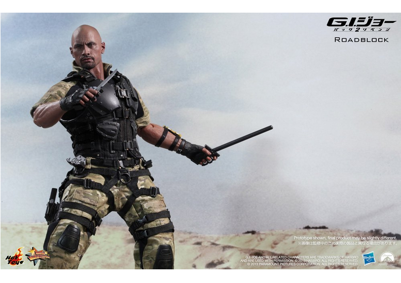 Masterpiece ภาพยนตร์ GI Joe 2 ขนาด 1/6 Roadblock