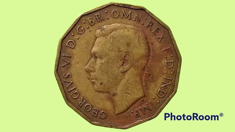 เหรียญ เงินตรา ประเทศ สหราชอาณาจักรบริเตนใหญ่และไอร์แลนด์เหนือ Pence 1937