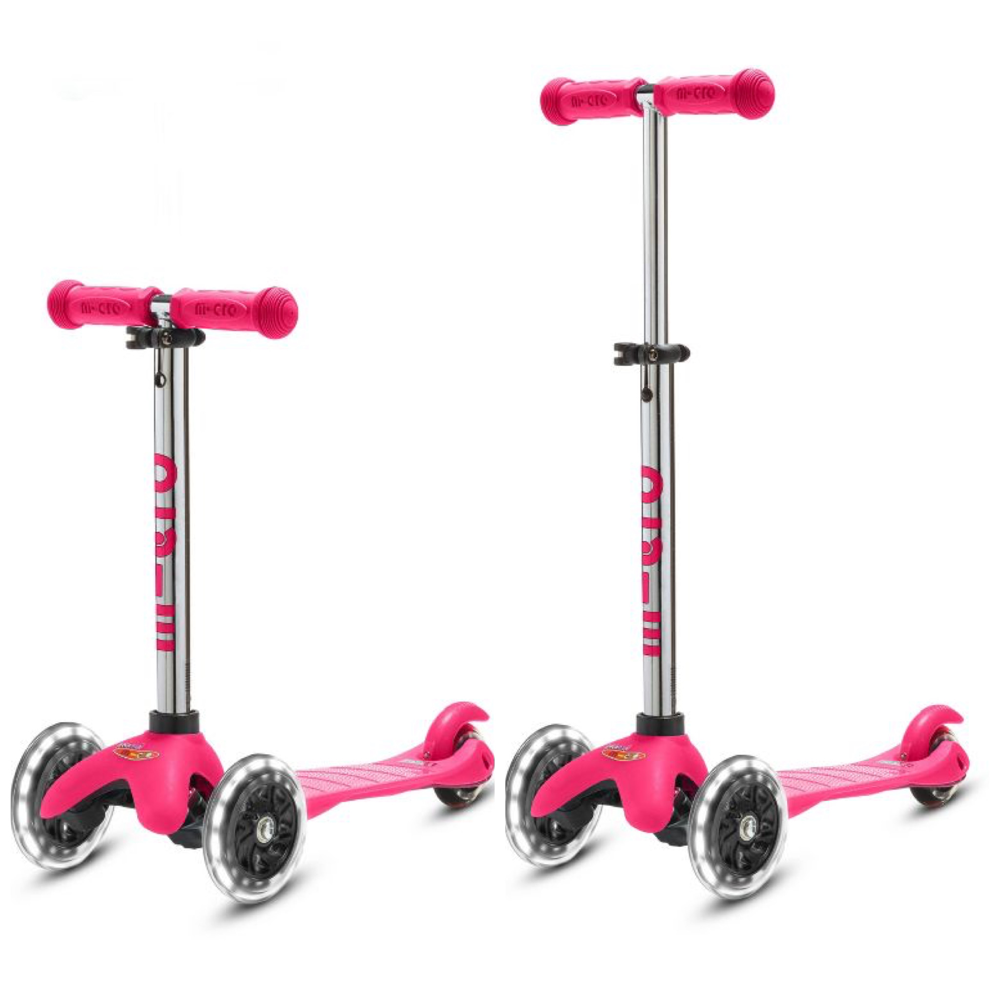 Micro Kickboard Mini Plus Kick Scooter with LED Lights