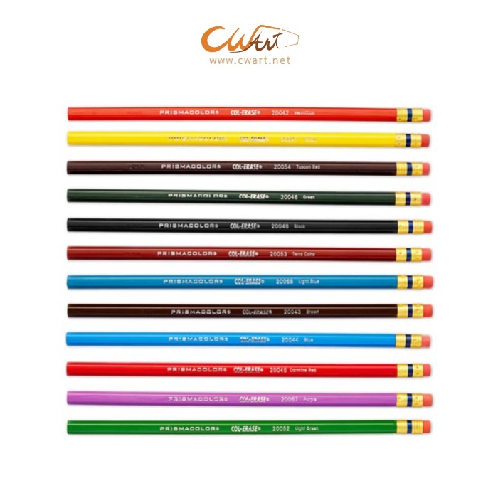 สีไม้ลบได้ Prismacolor Col-Erase 12 สี