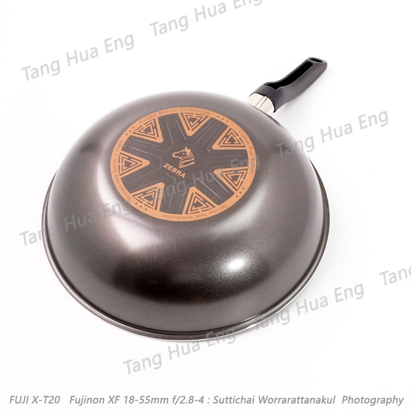 ZEBRA กระทะนอนสติ๊ก Gemini 30 ซม. ลึก ตราหัวม้าลาย