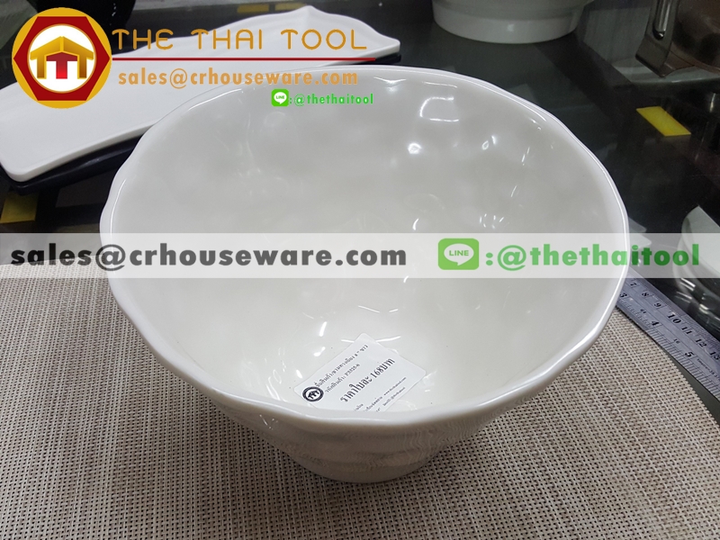 ชามทรงเอียง 8 นิ้ว 017-B3325-8