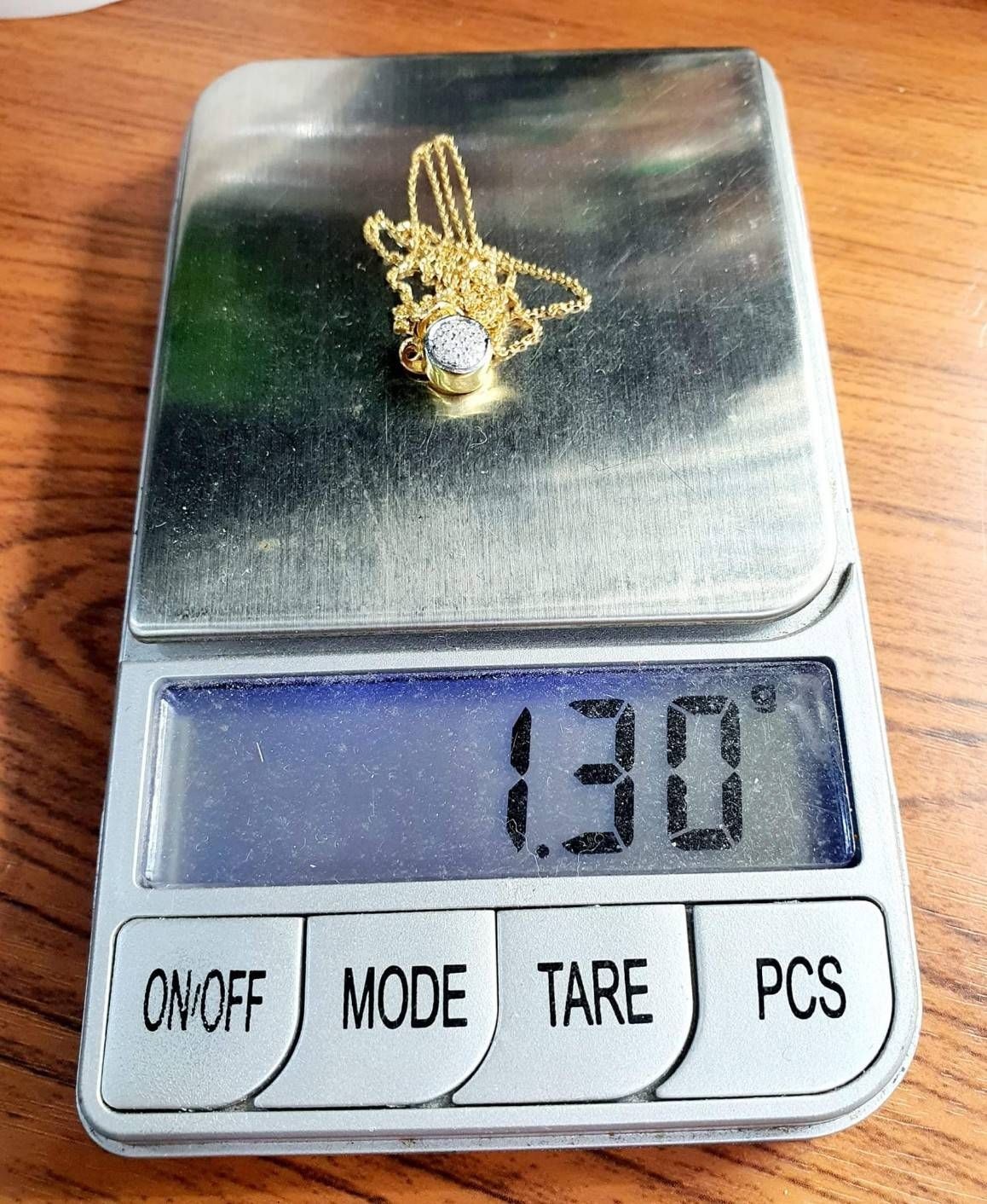 พร้อมส่งและสั่งผลิตสร้อยคอทอง จี้เพชรใส่เที่ยว ออกงาน ทองคำ 9K เพชรแท้ 0.06 กะรัต 19 เม็ด ราคาถูกมาก ส่งฟรี