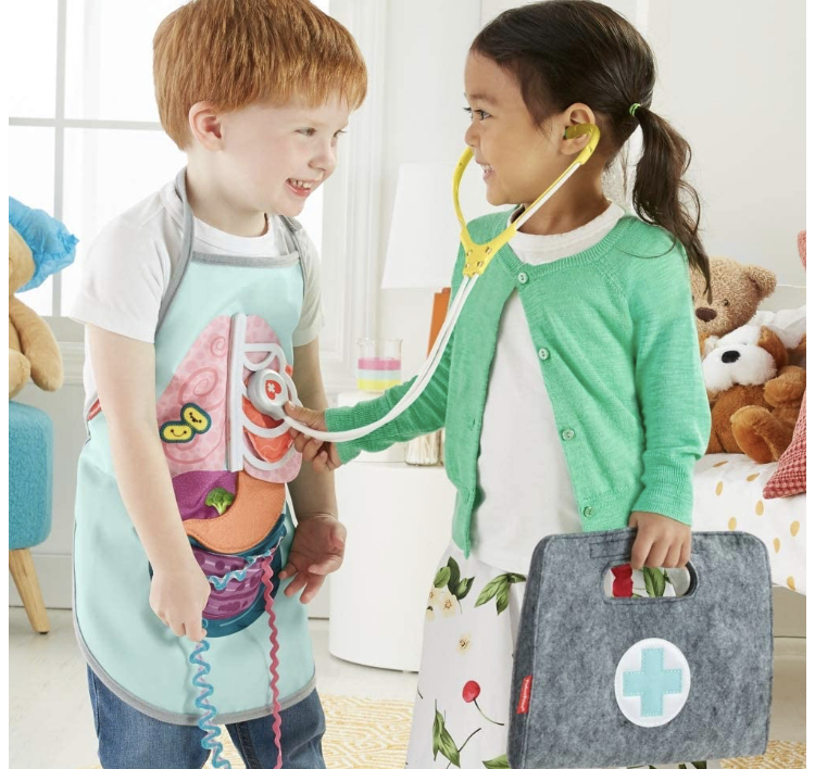 ชุดคุณหมอน่ารักมากๆค่า Fisher-Price Patient and Doctor Kit - 9-Piece Medical Pretend Play Gift Set