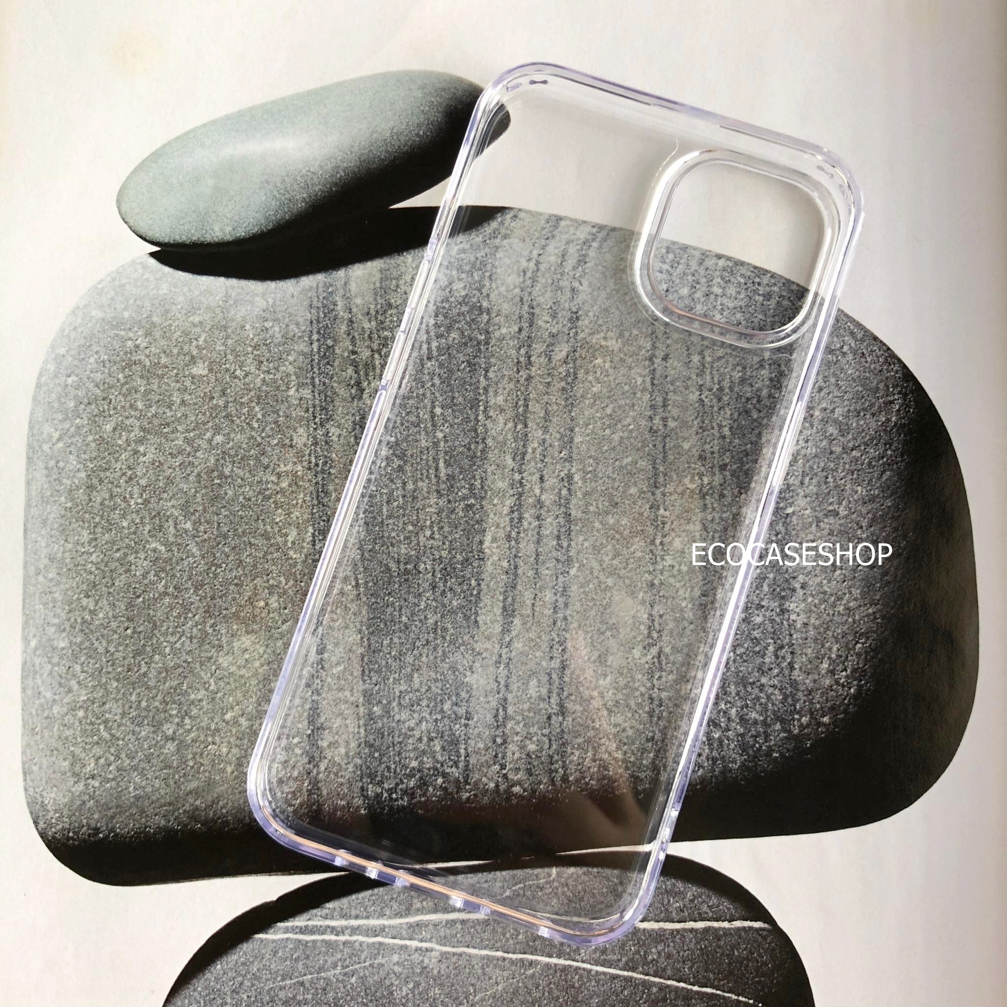 iPhone13 Pro เคสใสขอบใส เกรดกล้องนูน (หลังแข็งขอบนิ่ม )