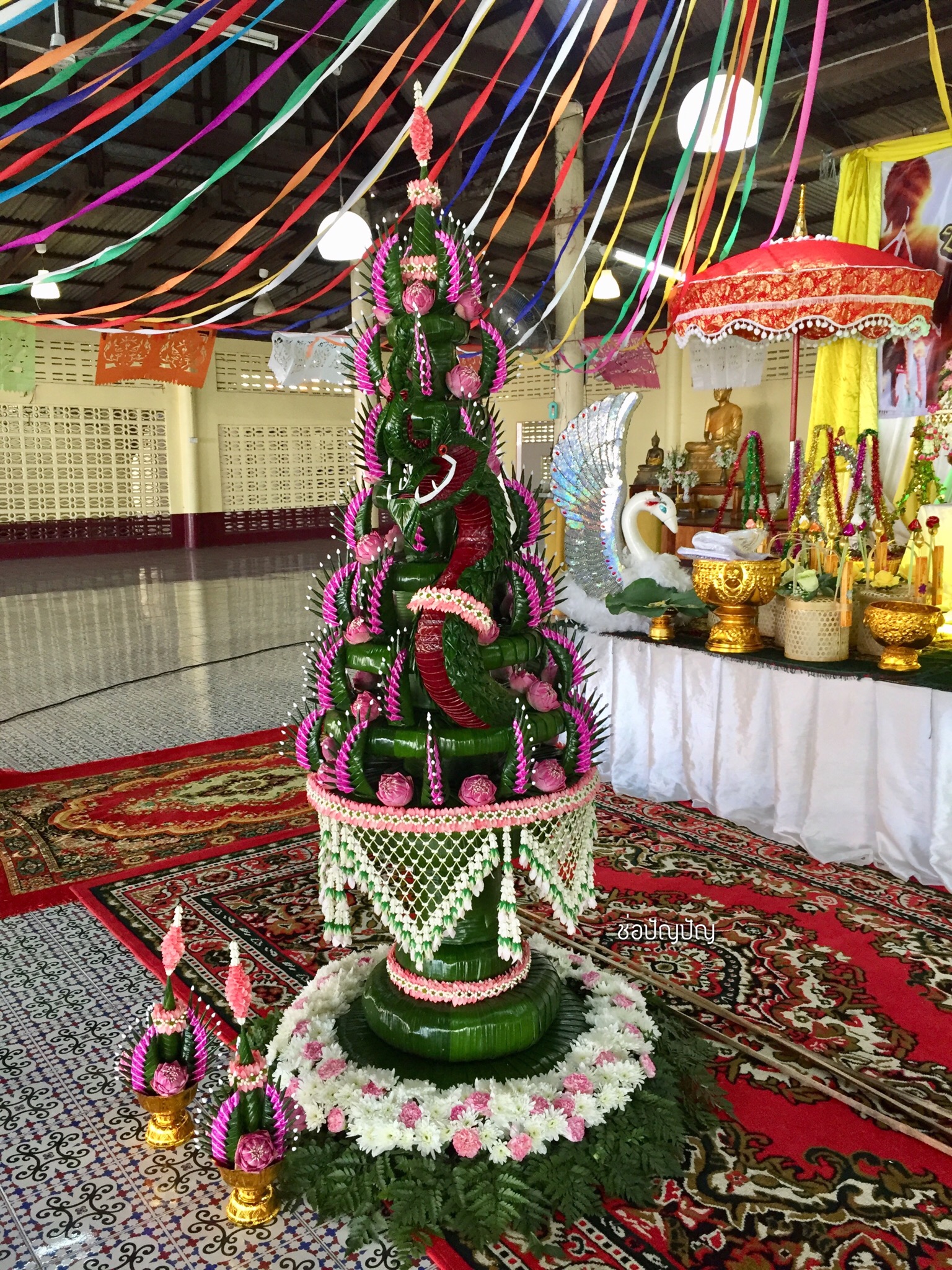 บายศรีทำขวัญนาค 5.5.61