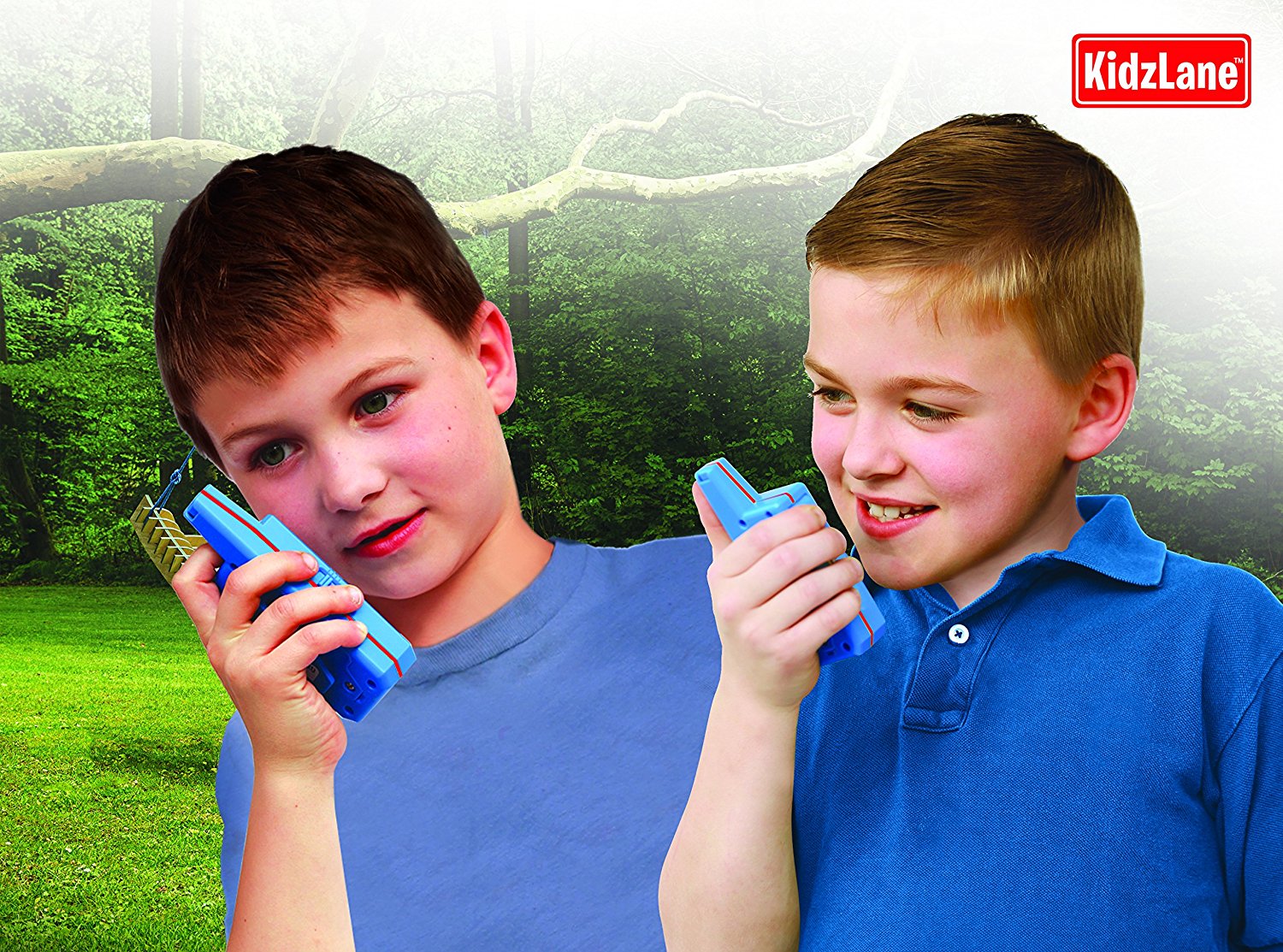 Kidzlane Durable Walkie Talkies, Easy To Use and Kids Friendly, 2 Mile Range, 3 Channel
