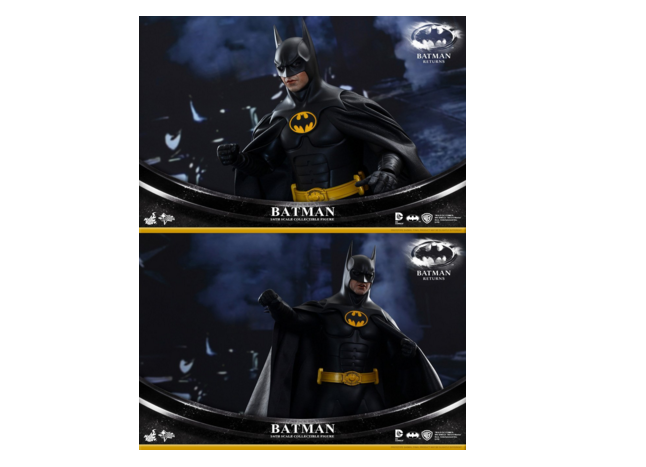 HOTOYS -Batman return - Batman & Bruce Wayne