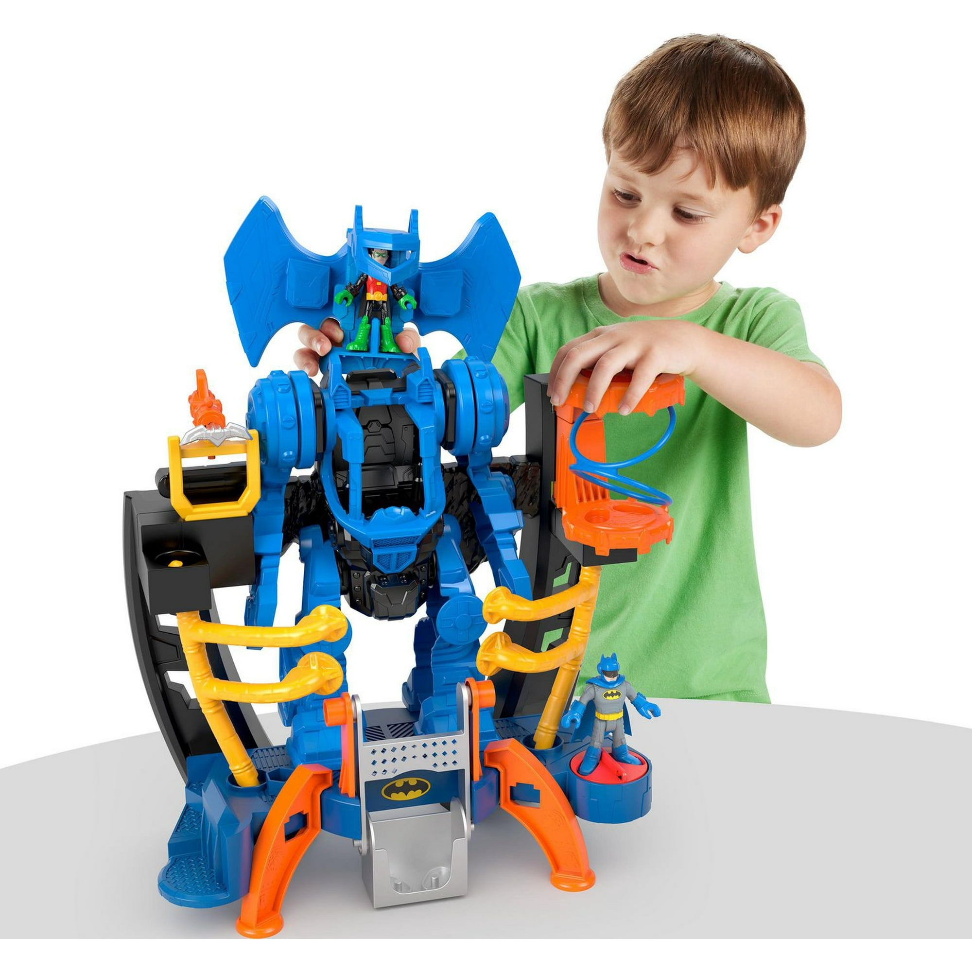 Fisher-Price Imaginext DC Super Friends Batman Toy, Robo Command Center Playset