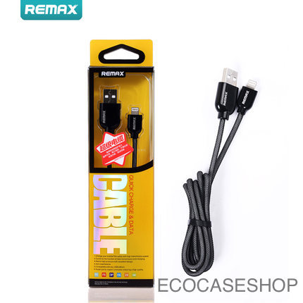 สายชาร์จ samsung remax แท้ สายถัก super cable series สีดำ