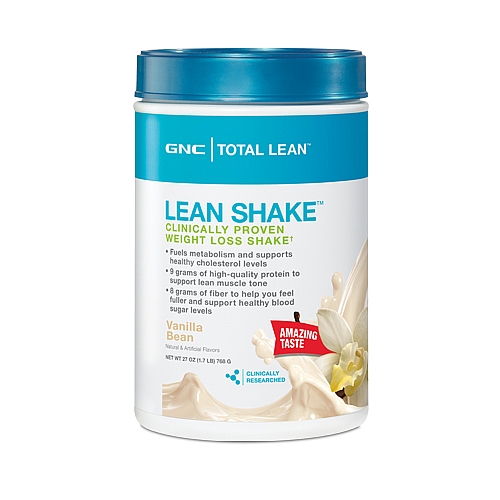 GNC Total Lean™ Lean Shake™ 25 - French Vanilla,Cookie&Cream,Rich Chocolate,Vanilla bean,Swiss Chocolate