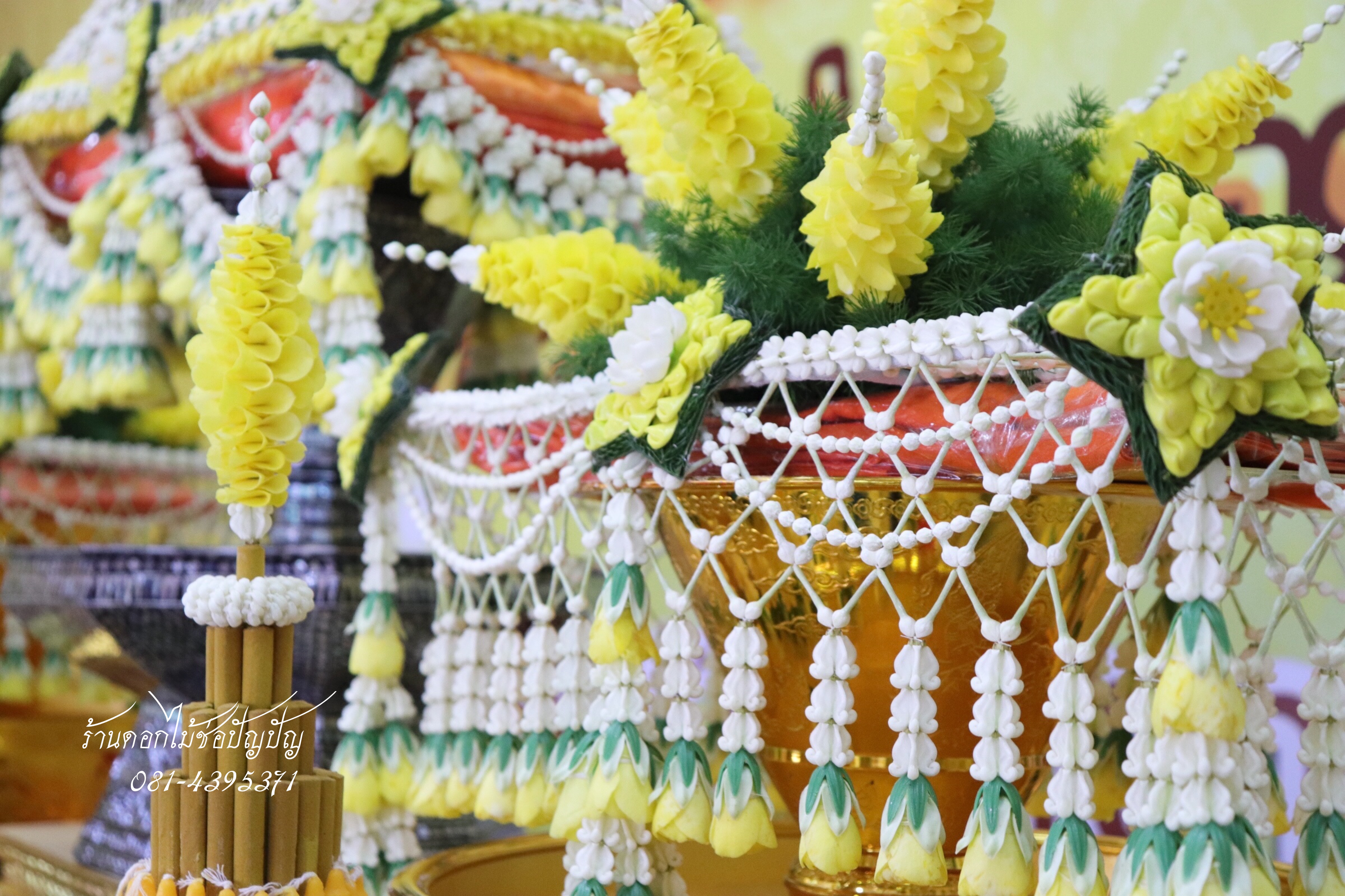 เครื่องบวชดอกไม้สด ชุดAA1