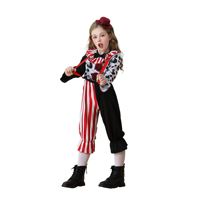 Friendly4kid พร้อมส่ง ชุดฮาโลวีนคอสเพลย์โจ๊กเกอร์