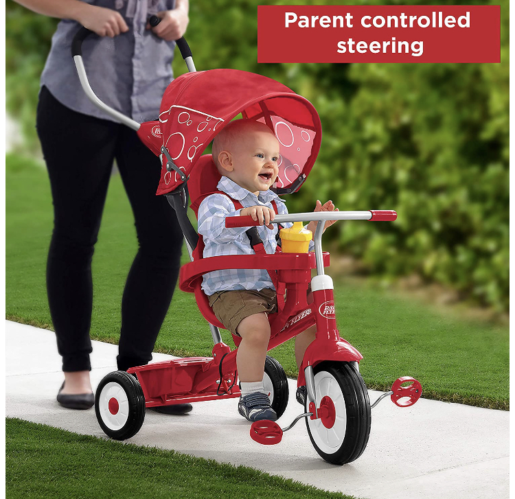 จักรยาน Radio Flyer 4 in 1 Trike Red