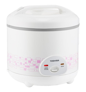 Toshiba หม้อหุงข้าว ขนาด 1ลิตร รุ่น RC-T10AFS สีSP
