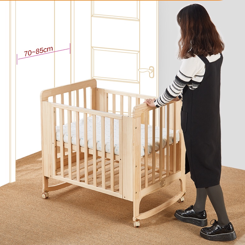 TB10106 (WC3) เตียงนอนไม้สำหรับเด็ก สามารถปรับเปลไกว ปรับเป็นเตียงเดี่ยวได้ใช้ยาวจนโต