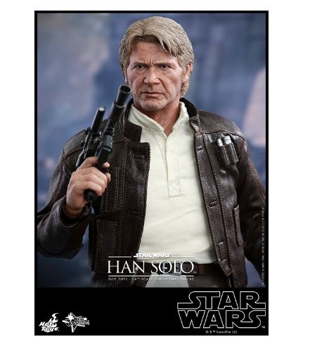 HOTTOYS - Star Wars The Force Awakens - Han Solo & Chewbacca Set