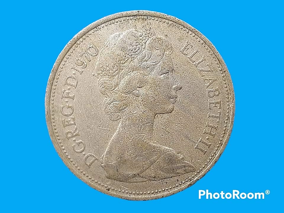 เหรียญ เงินตรา ประเทศ สหราชอาณาจักรบริเตนใหญ่และไอร์แลนด์เหนือ Pence (New) 1970