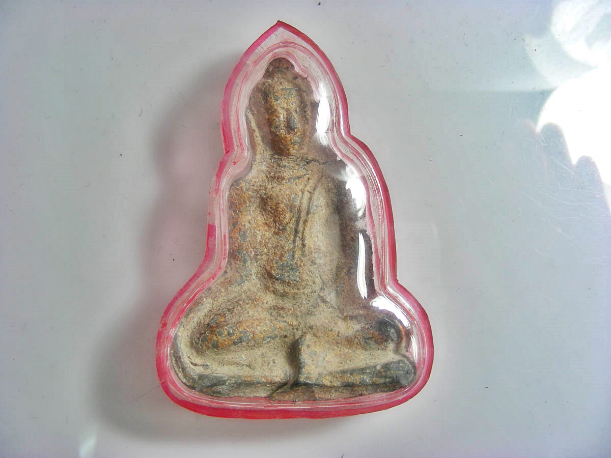 พระท่ากระดานหูช้างตัดชิด กรุวัดเทวสังฆาราม (วัดเหนือ) อ.เมือง กาญจนบุรี