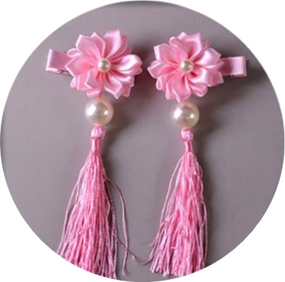 กิ๊บติดผมตรุษจีน แต่งผม พู่ห้อย คาดผม