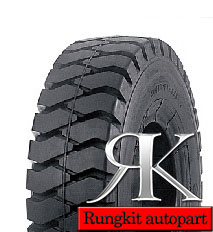 ยางรถโฟร์คลิฟท์ ยางนอก 7.00-12 D307 SOLID ยี่ห้อ Deestone (Forklift Tires)