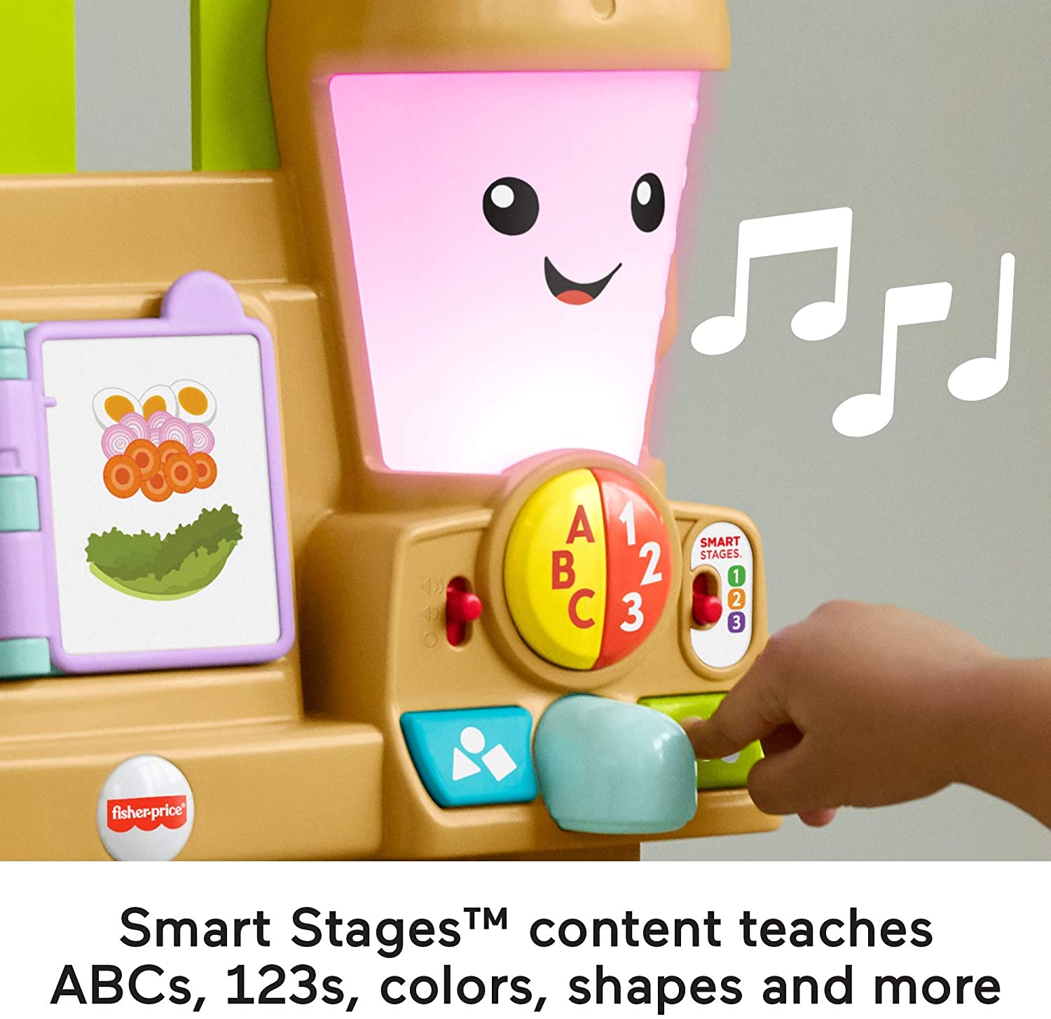 Fisher Price Laugh & Learn Grow-the-Fun Garden to Kitchen ของเล่นทำอาหาร