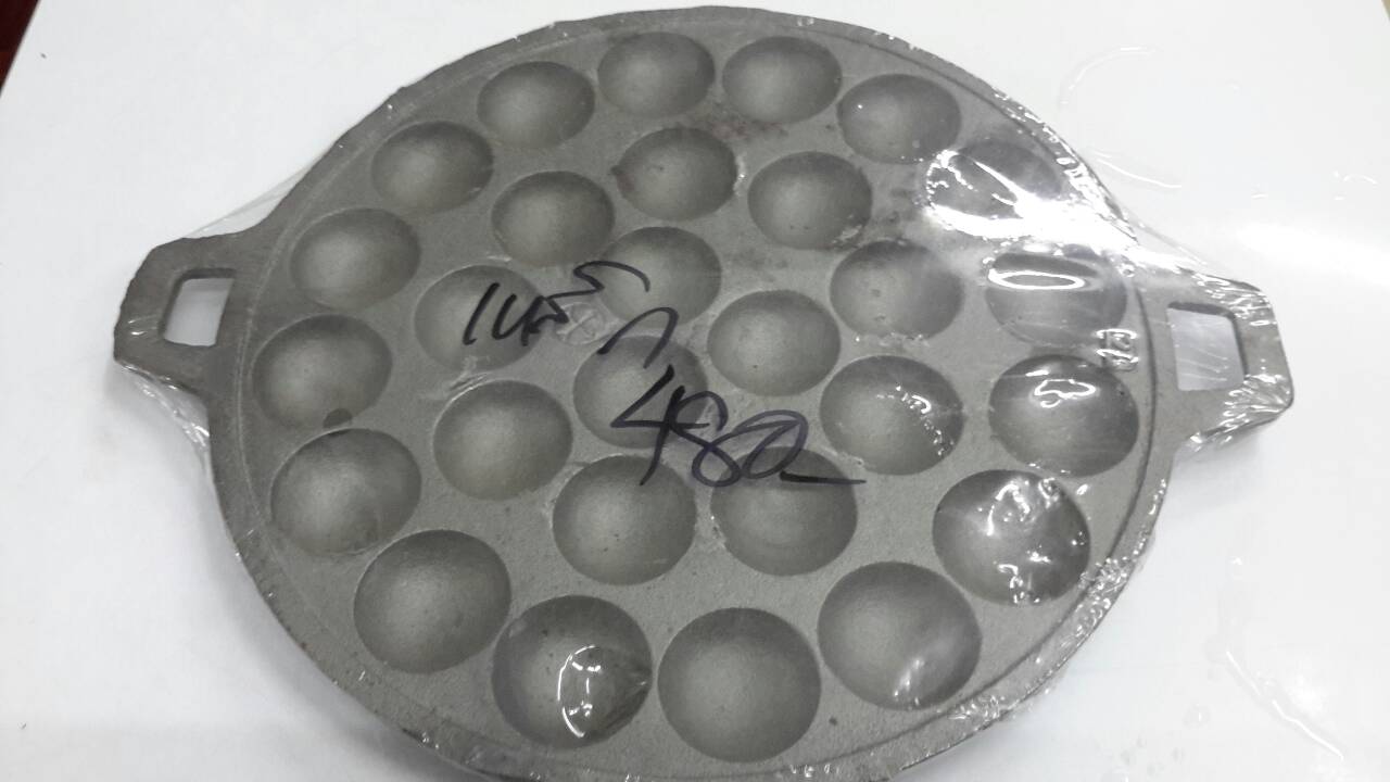 กะทะขนมครก 016-KM-28 Khanom Krok Pan breads pan 016-KM-28,อุปกรณ์ทำขนม ,พิมพ์ขนมครก ,ที่ทำขนมครก, พิมพ์ขนมครกเหล็ก