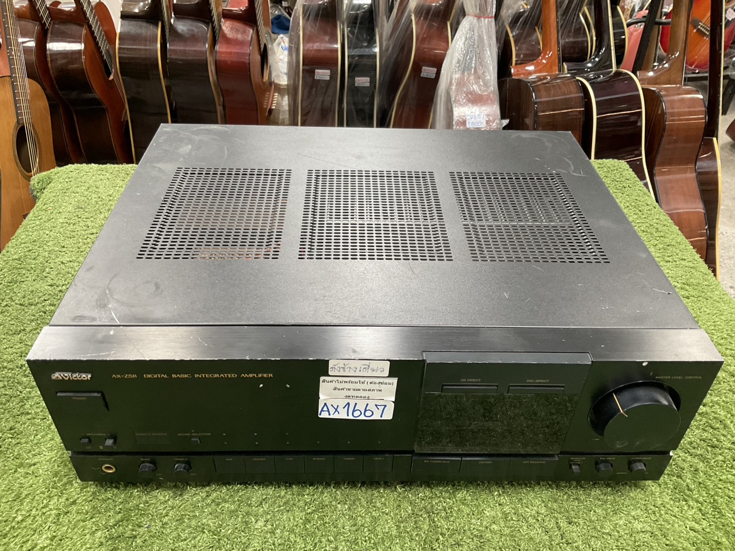 เครื่องขยายเสียง Victor : AX-Z511 สินค้าไม่พร้อมใช้งาน(ต้องซ่อม)