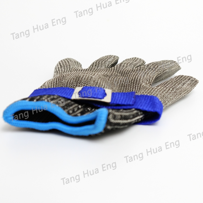 ถุงมือสเตนเลสแกะหอยนางรม