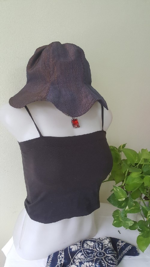 แบรนด์Sivalifestyle หมวกผ้าไหมทอมือพร้อมแมสผ้า