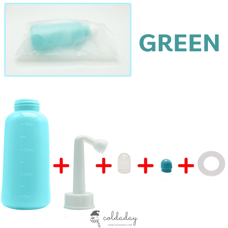 Portable Bidet ที่ฉีดชำระแบบพกพา รุ่นหัวงอ 350 ml.
