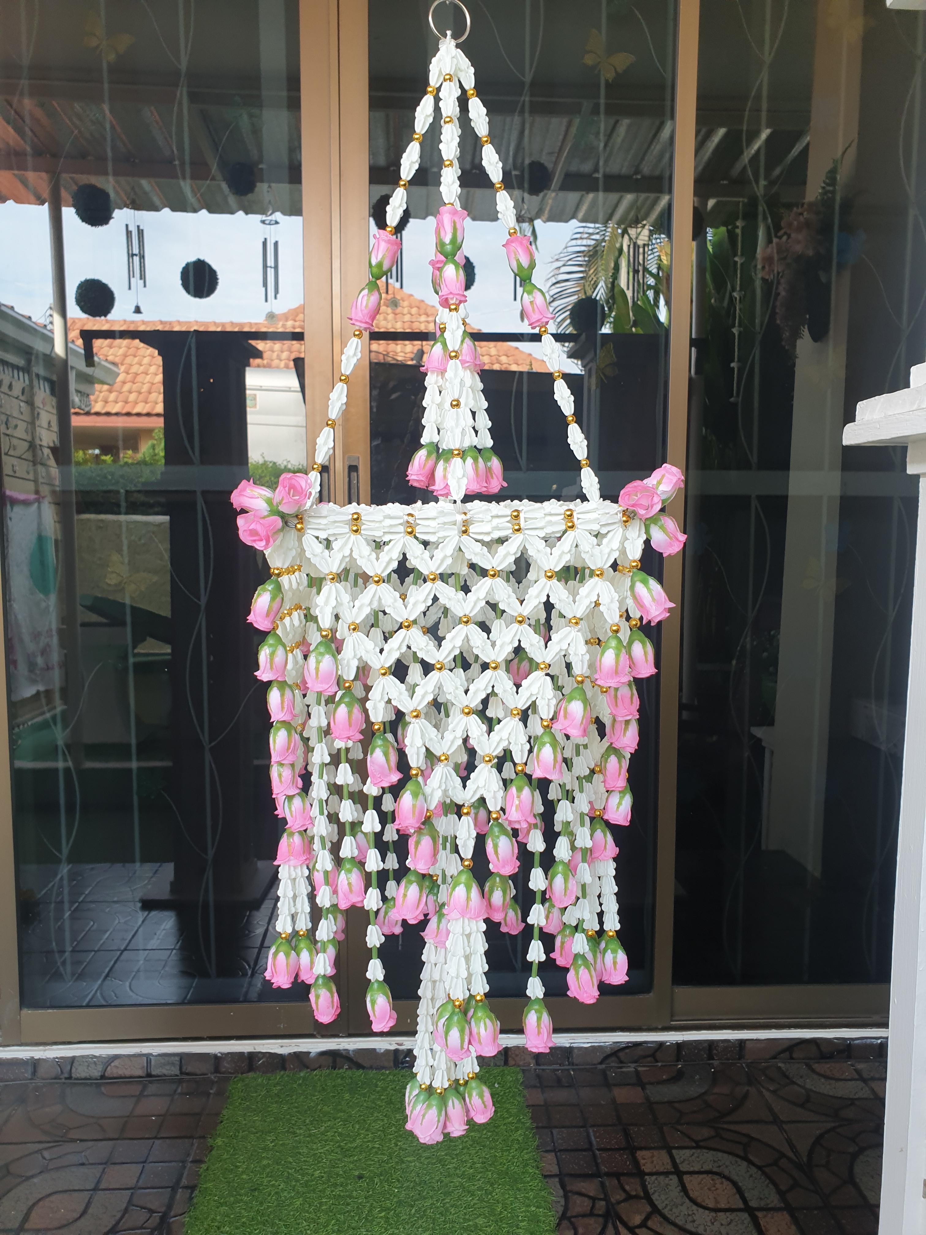 โคมแขวนตาข่ายสี่ด้าน