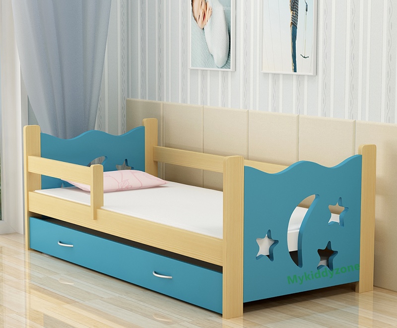 TP21005 (WDK5S) เตียงนอนไม้ เตียงเดี่ยวสำหรับเด็ก Little Moon Star